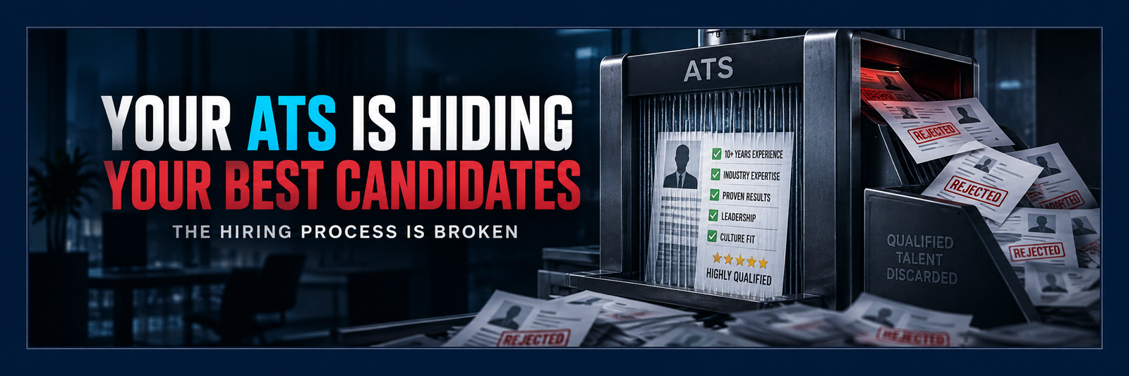 Your Company Does Not Have a Talent Shortage. Your Hiring Process Is Hiding the Talent.